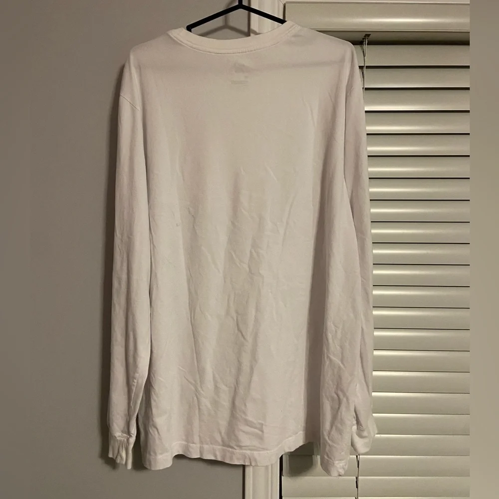 Nike Dri-Fit Basketball Long Sleeve Tee (White) *BRAND NEW* - Picture 2 of 2